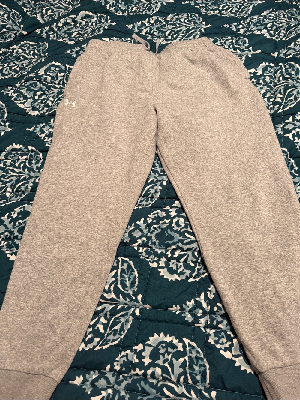 Under Armour Kids Light Gray Heather Joggers